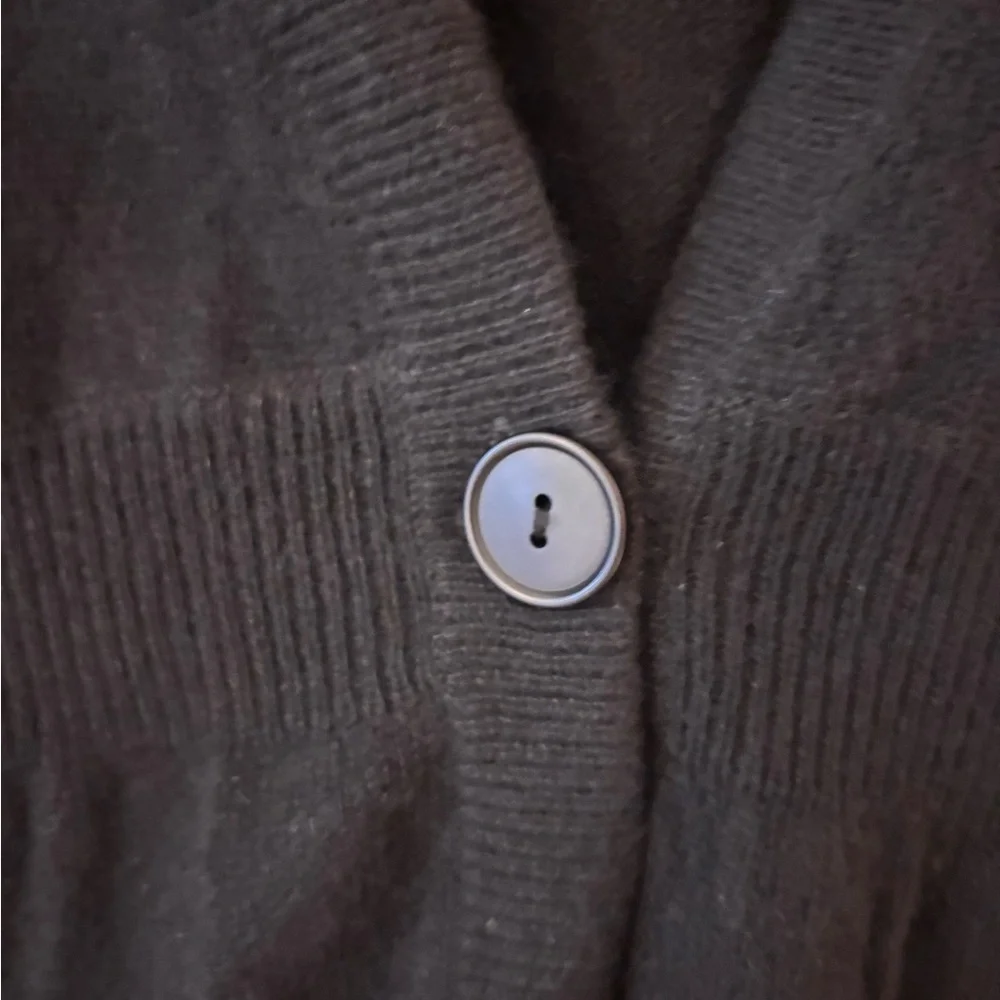 Vince Cashmere Women's Black Sweater Kimono Sleeves M - Picture 4 of 6